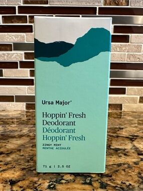NEW Ursa Major Hoppin’ Fresh Deodorant Zingy Mint Ulta Clean 2.5oz 71g
